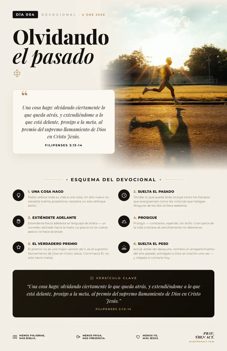 Día 004 — Olvidando el pasado