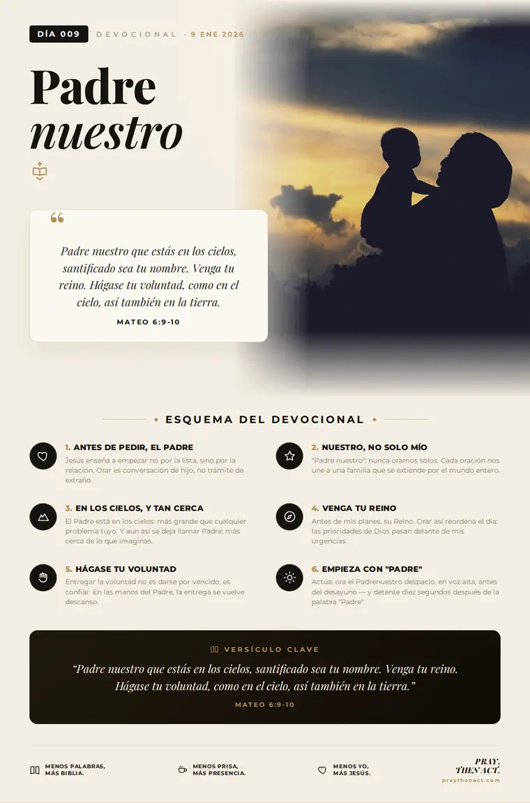 Día 009 — Padre nuestro