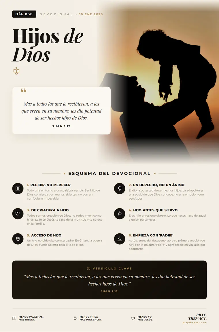 Día 030 — Hijos de Dios