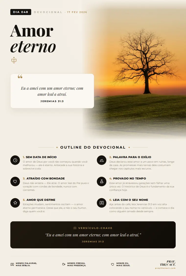 Dia 048 — Amor eterno