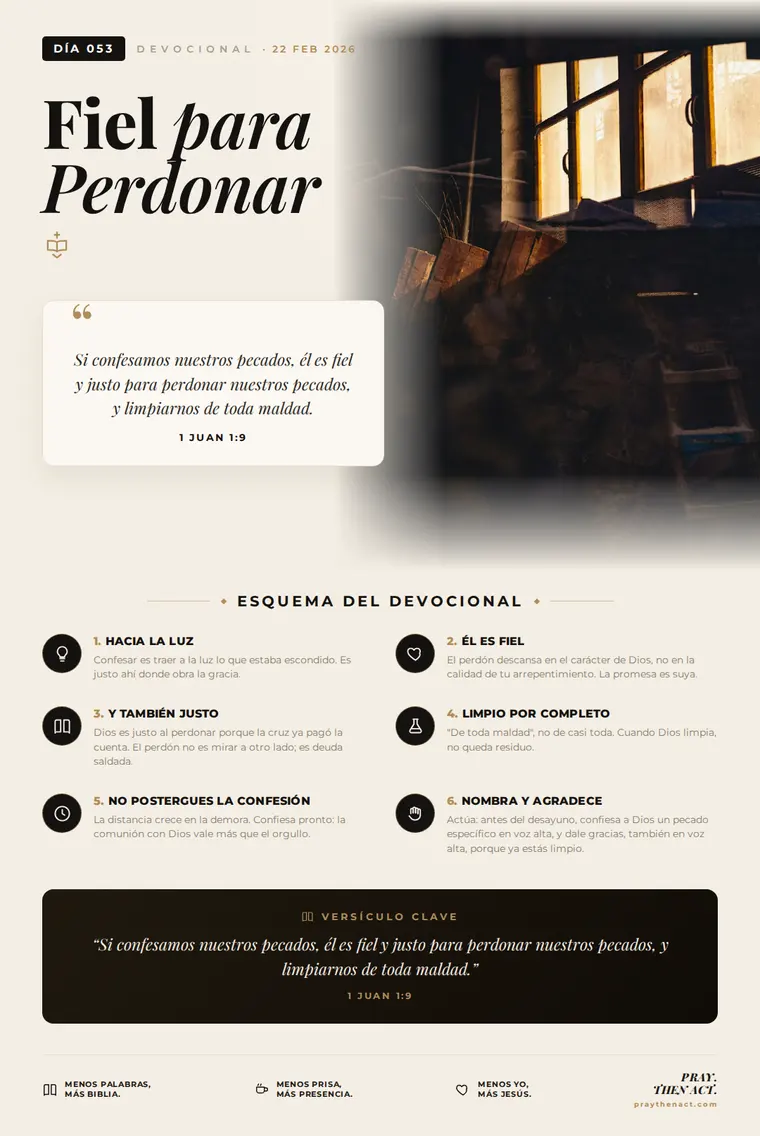 Día 053 — Fiel para Perdonar