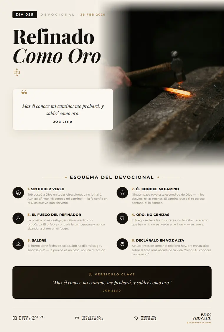 Día 059 — Refinado Como Oro