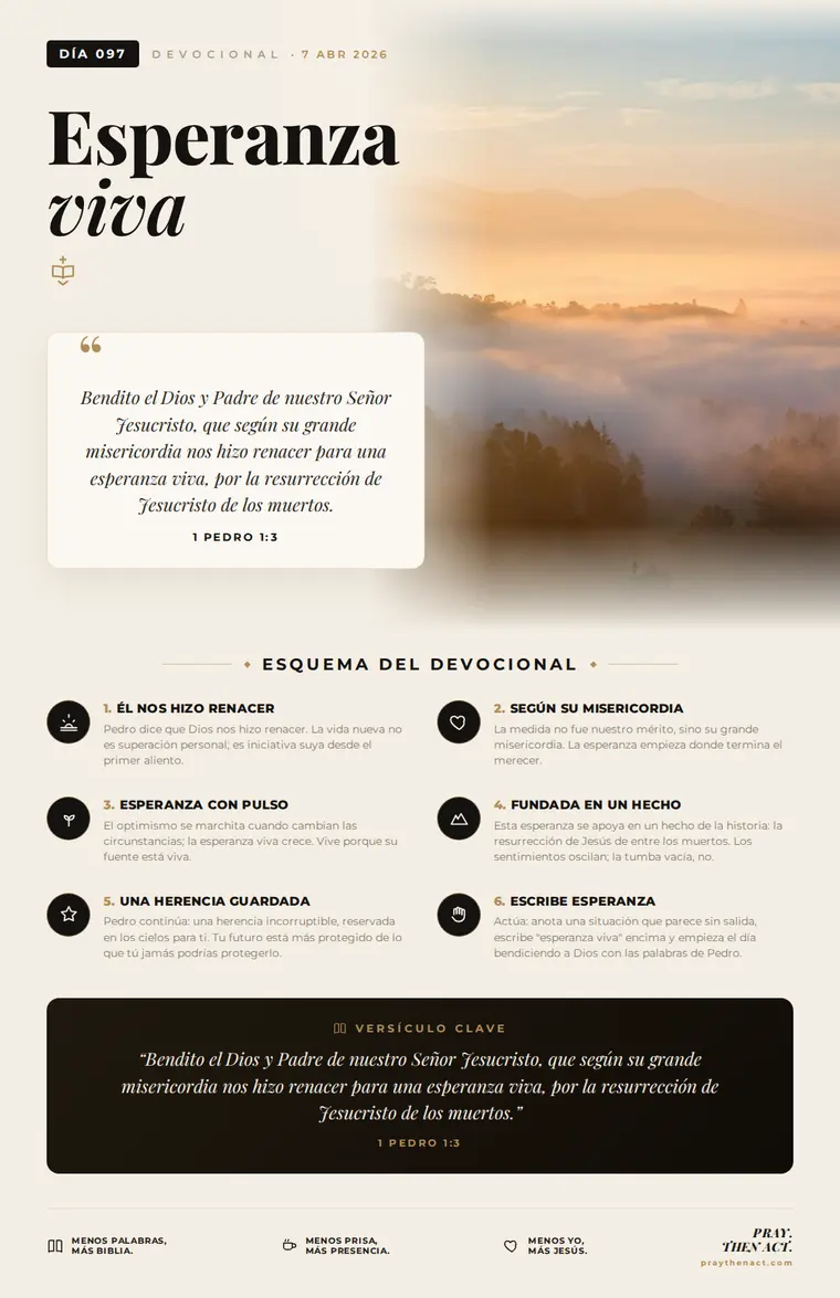 Día 097 — Esperanza viva