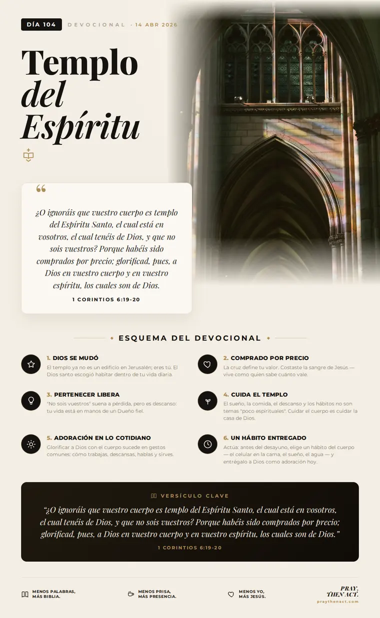 Día 104 — Templo del Espíritu