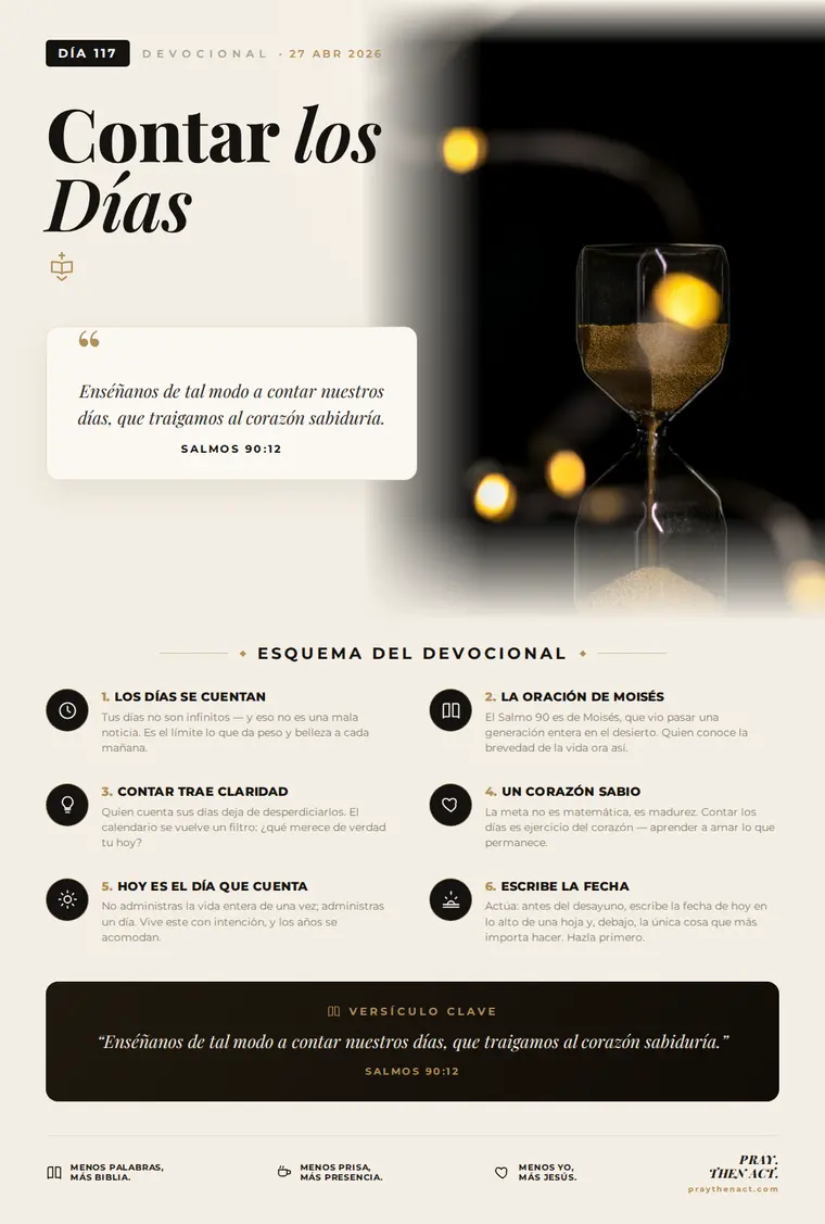 Día 117 — Contar los Días