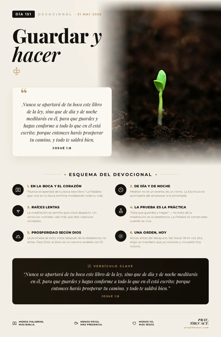 Día 151 — Guardar y hacer